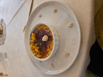 Mango Creme Brulee at The Olivet