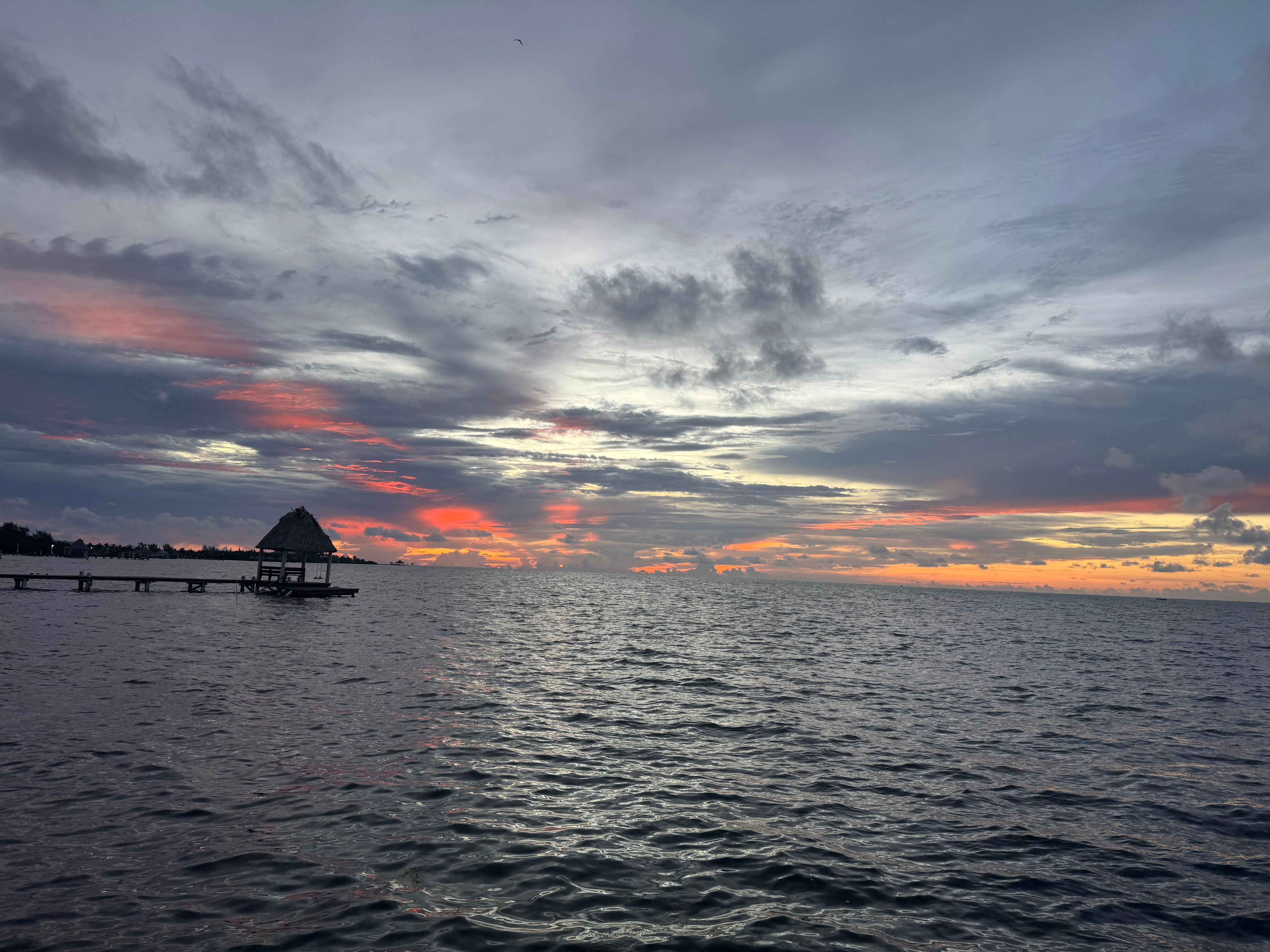 Sunrise from the dock 