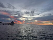 Sunrise from the dock