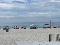 Beautiful sand at the beach outside the condo
