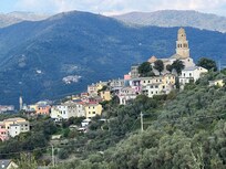 View of town on next hill