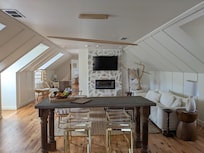 Kitchen and living area