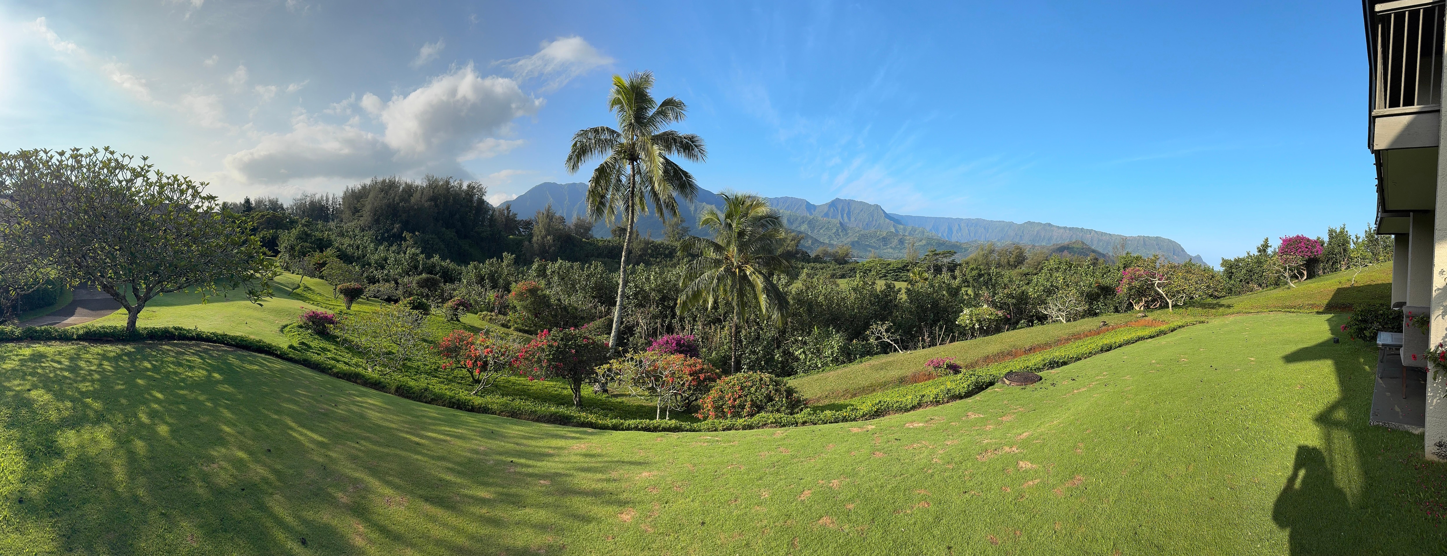 Panoramic view from the VRBO