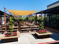 Patio at Terry Black’s BBQ
