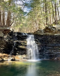 Sand Run Falls Trail. Incredible hike!