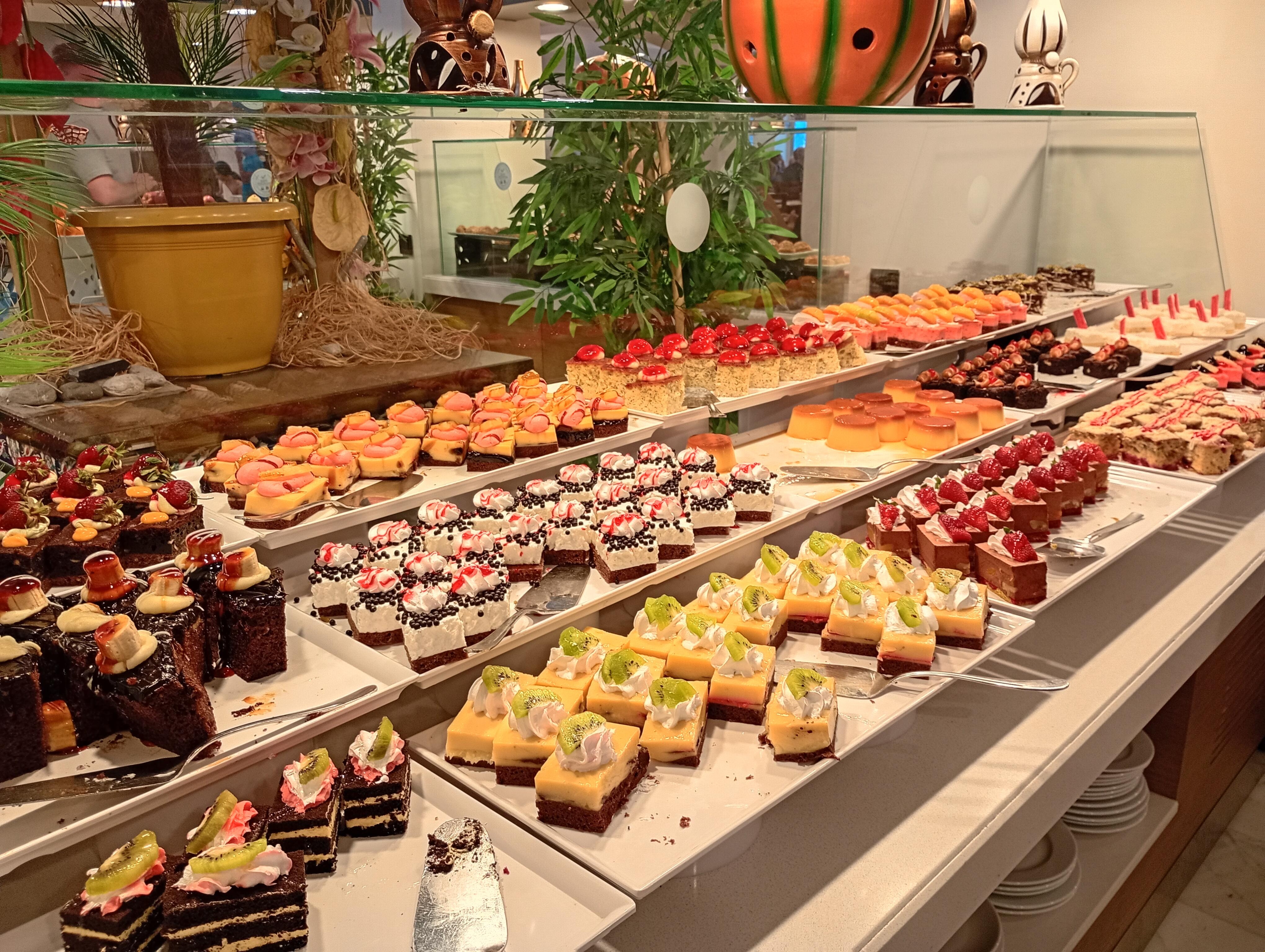 Från dessertbuffèn