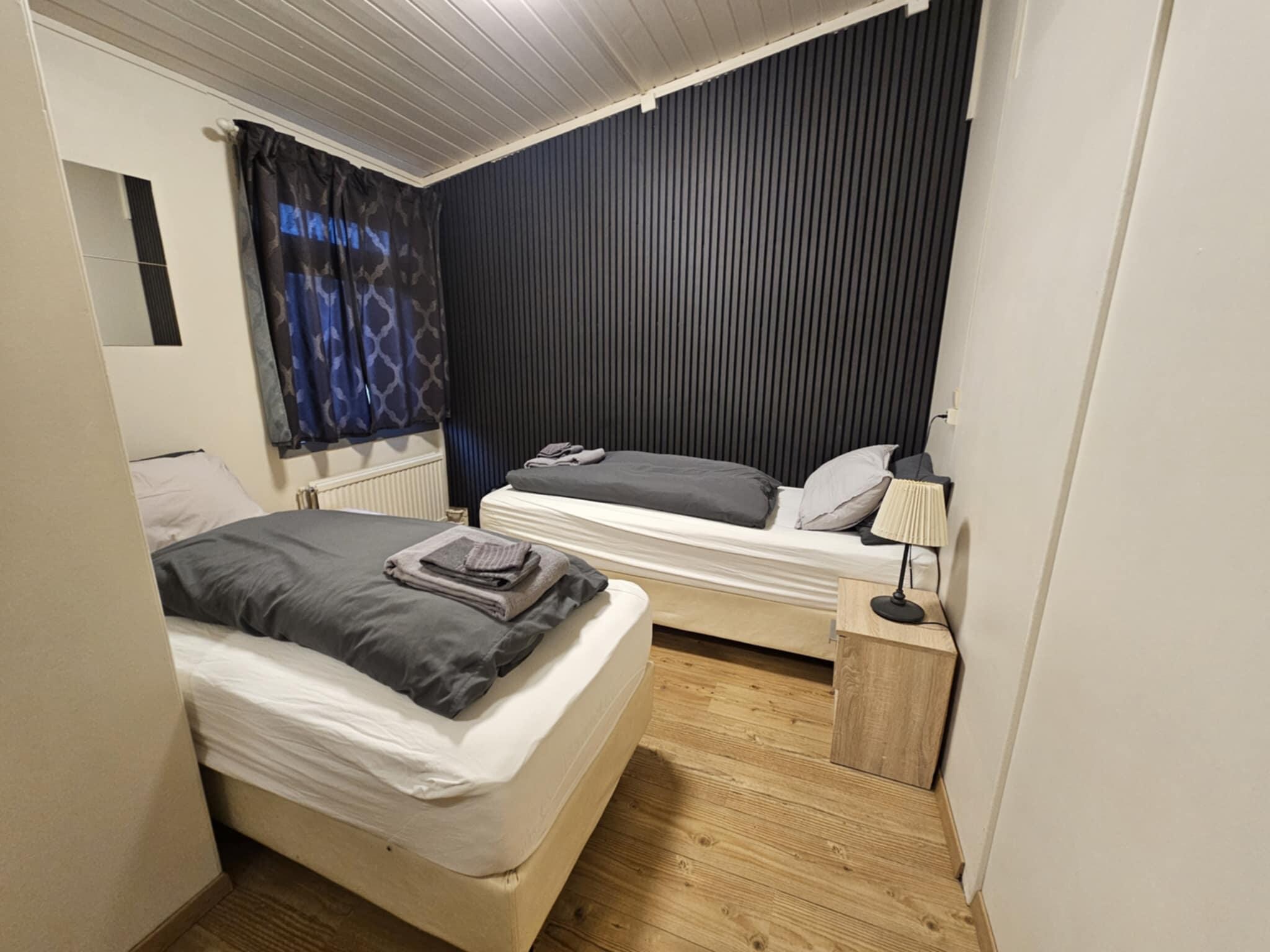 Two single beds