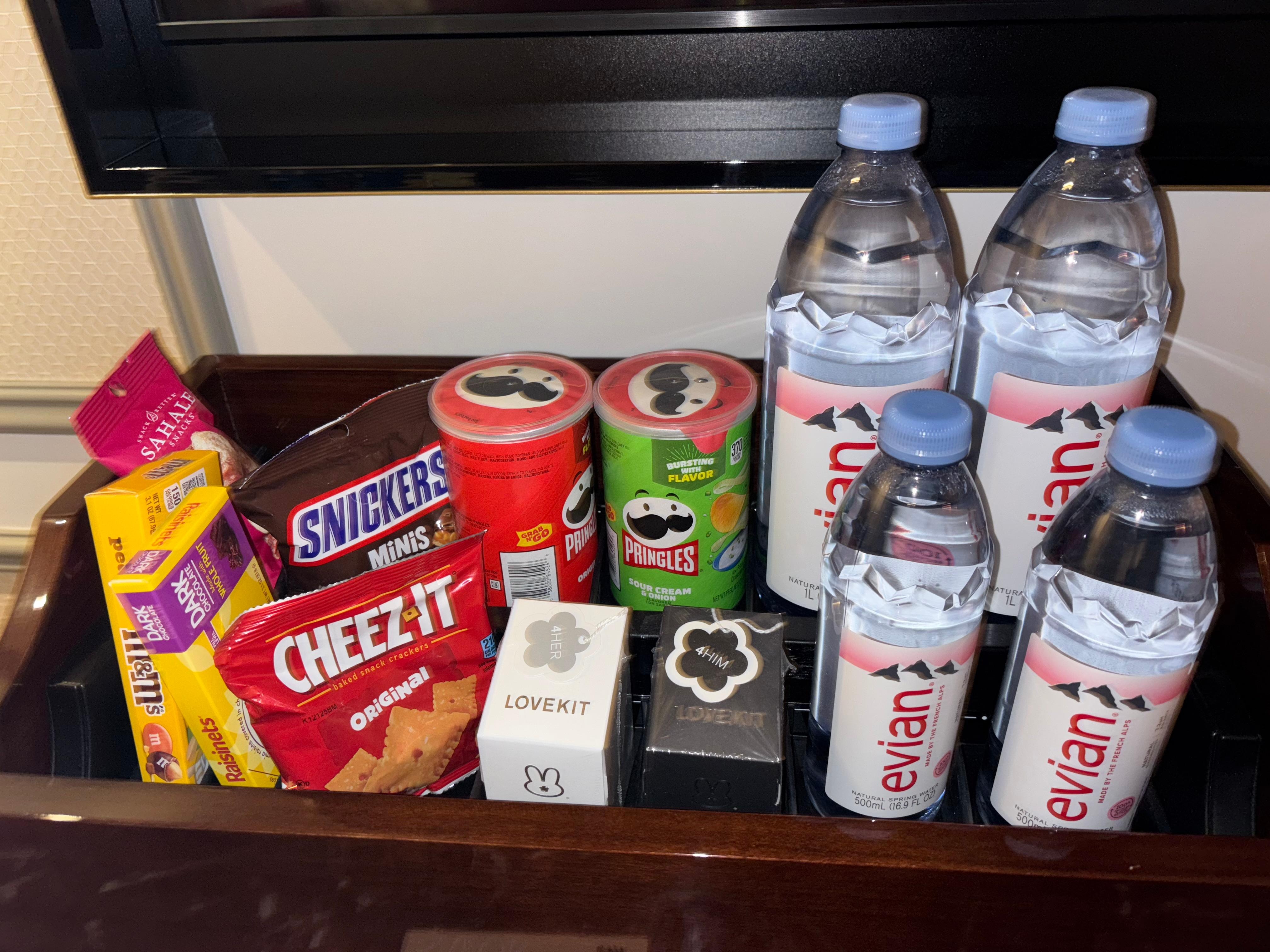 Refreshment Center. Items are super expensive.