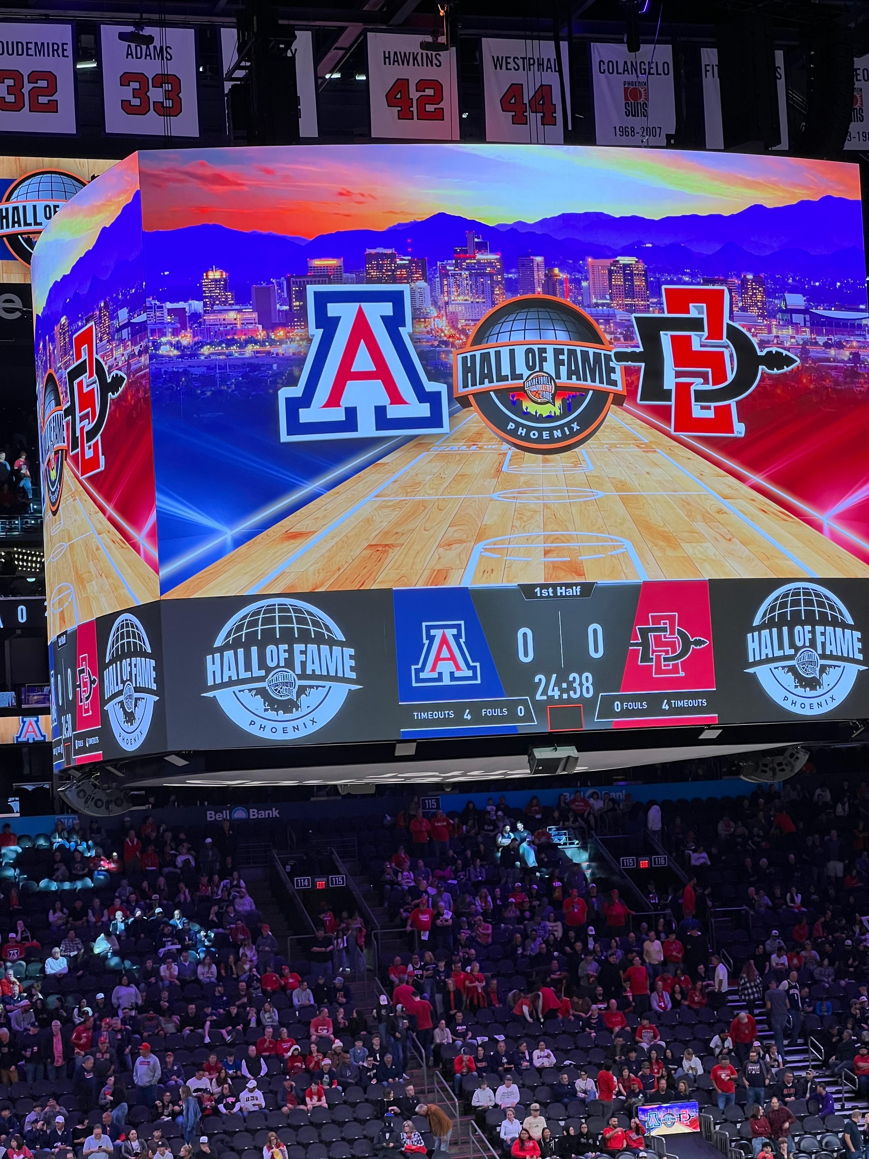 Enjoyed our basketball game at Mortgage Match Up Arena