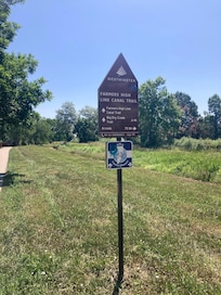 Walking/bike paths everywhere.