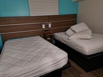 Went to the room no sheets on the bed