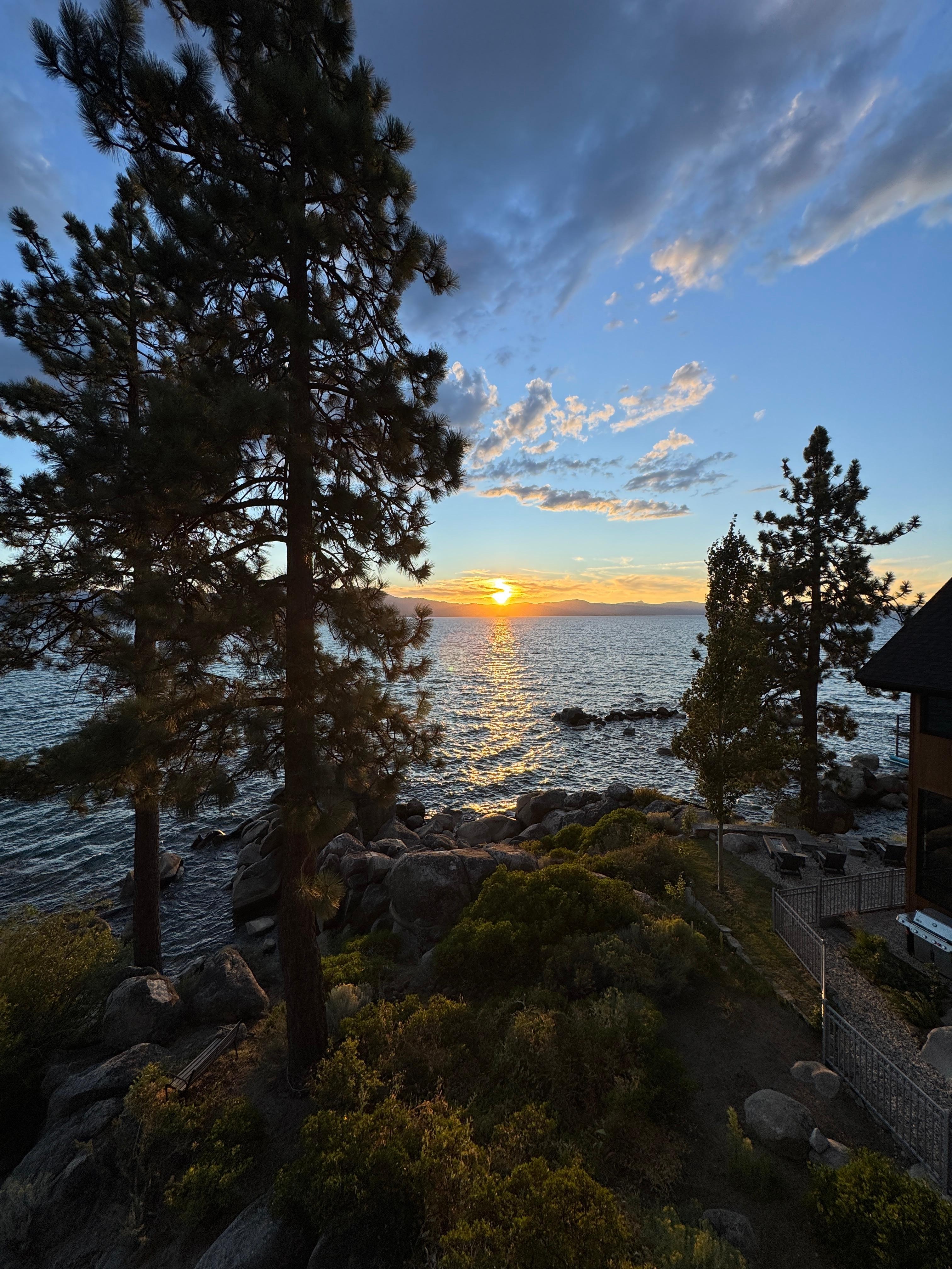 Photo taken from the end of the balcony.