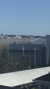 Located right next to the air museum.