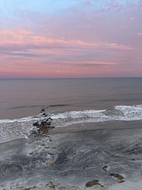 Beach at sunset