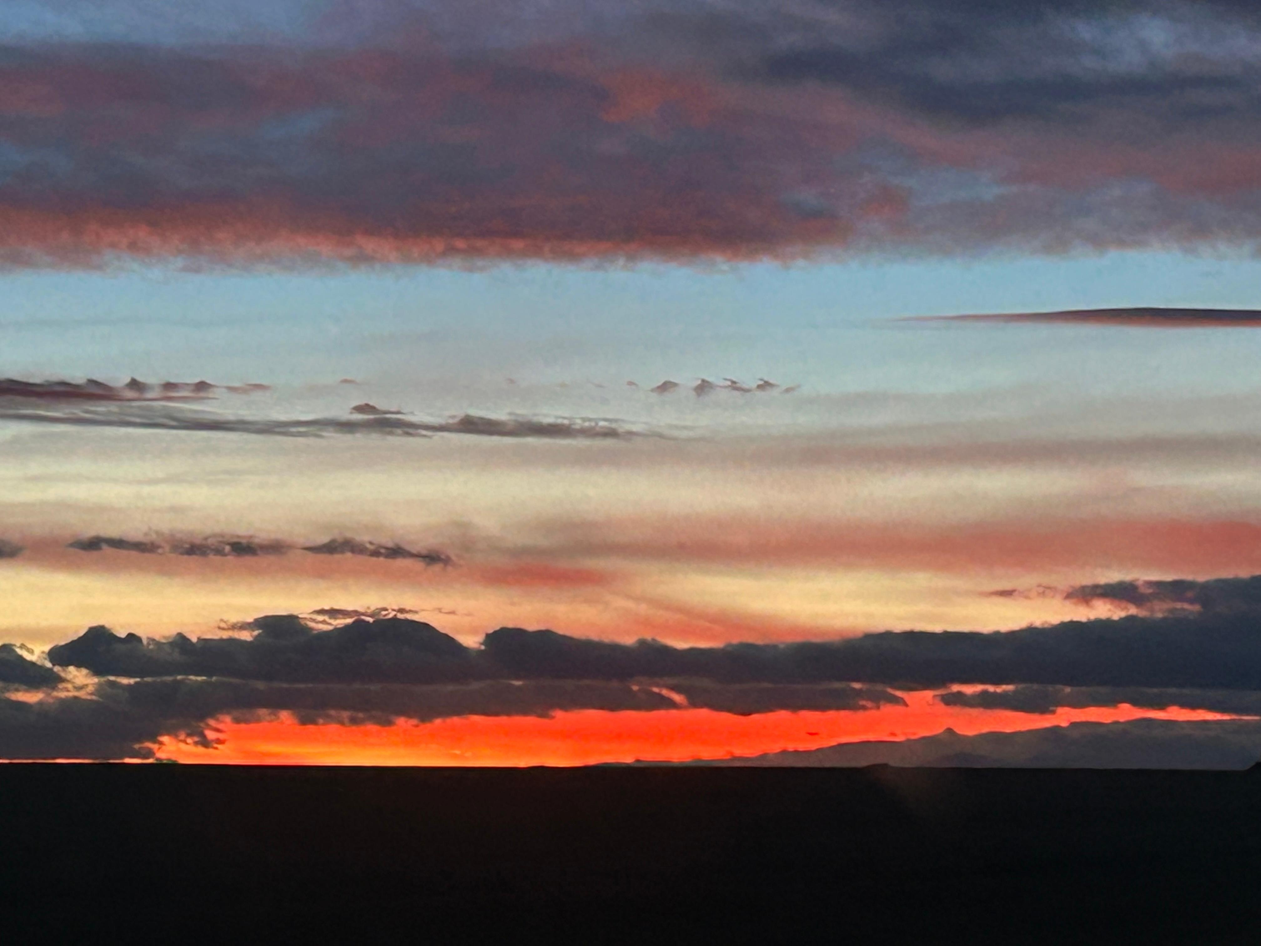 Sunset from Summit Villa 