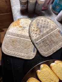 Oven mitts or disgusting they stunk