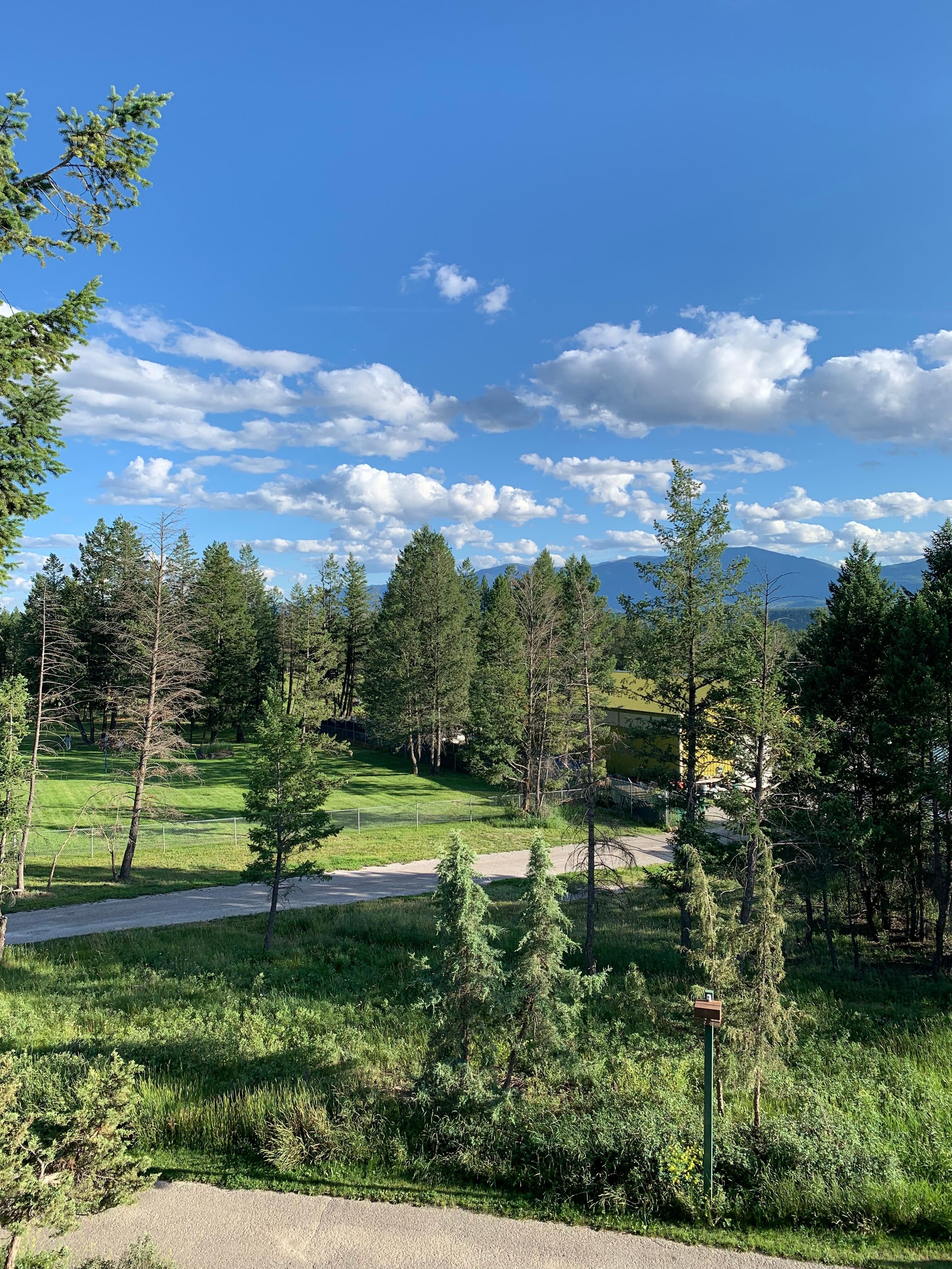 View from the deck of Sable Ridge condo