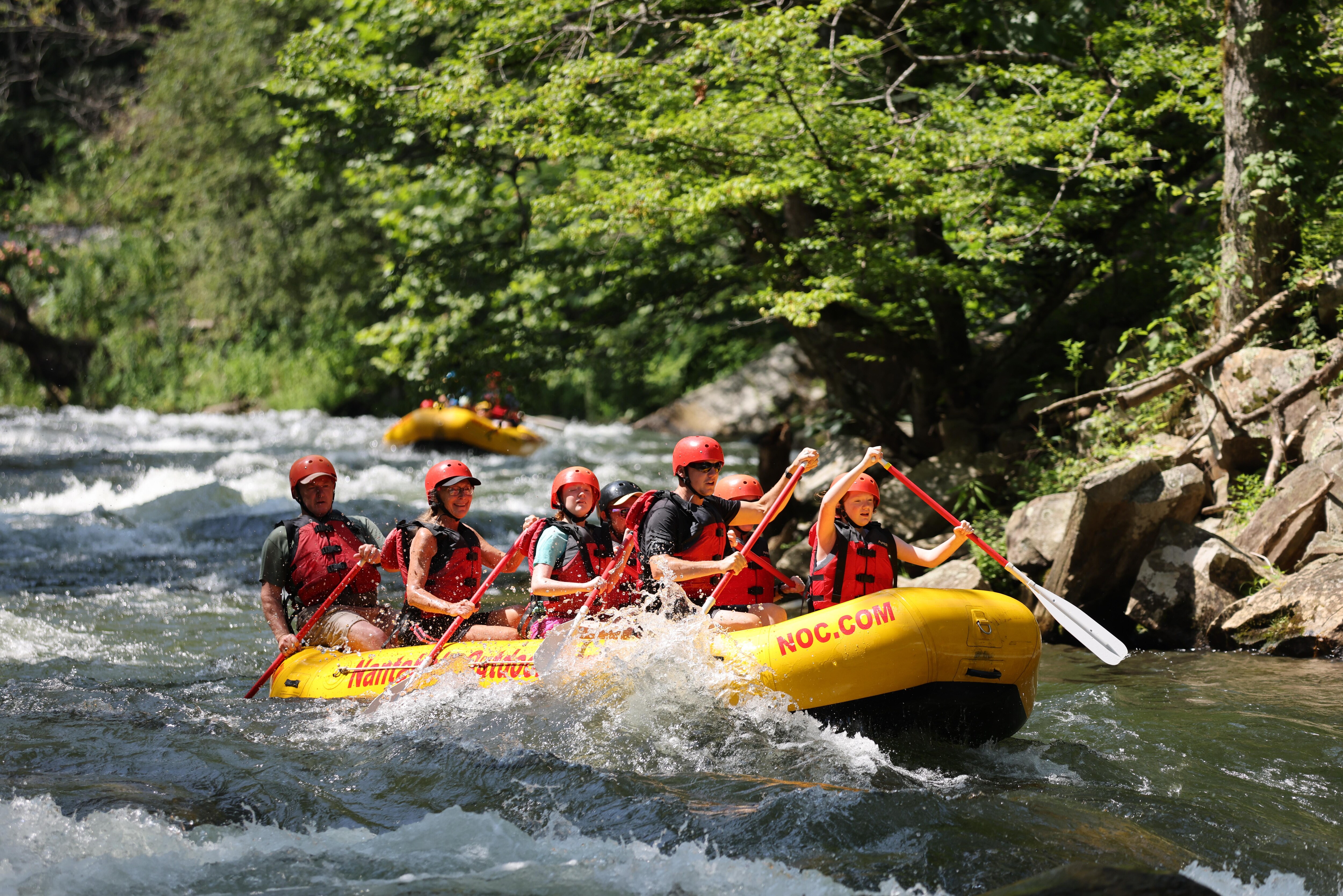 Nantahala outdoor center river rafting 