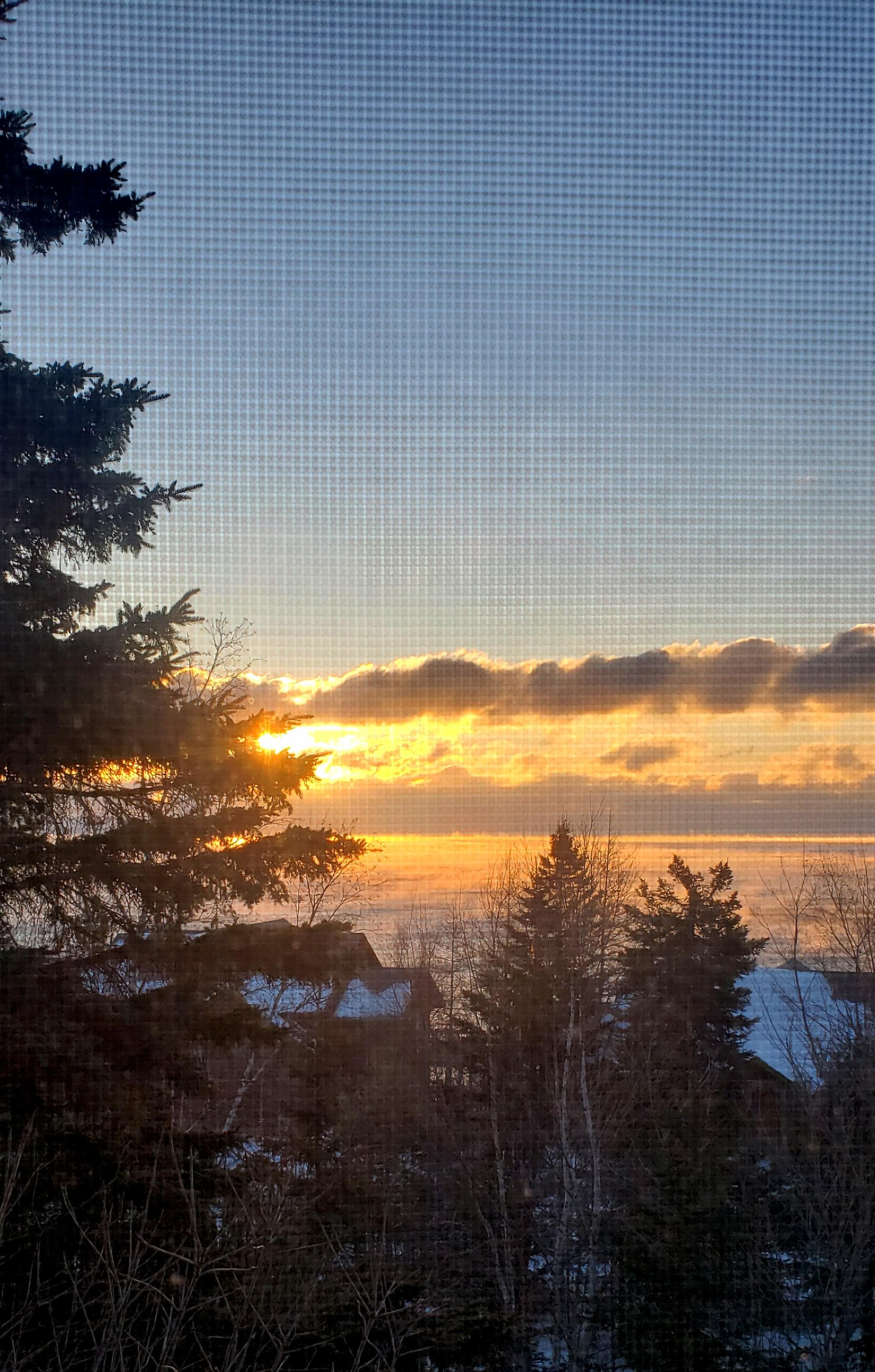 Lake Superior sunrise 