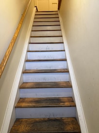 Stairs up to the apartment