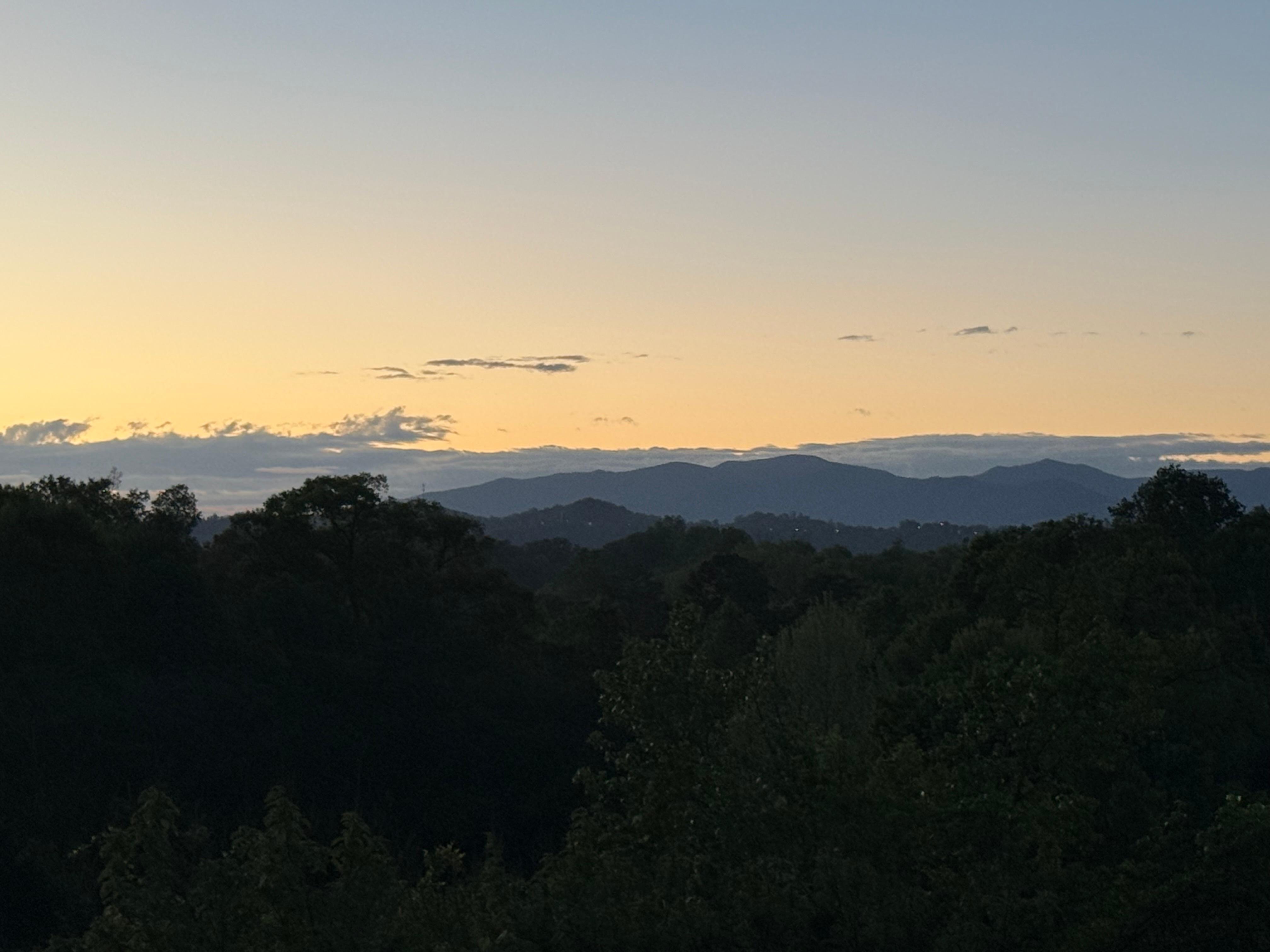 Sunrise from Condo Balcony 