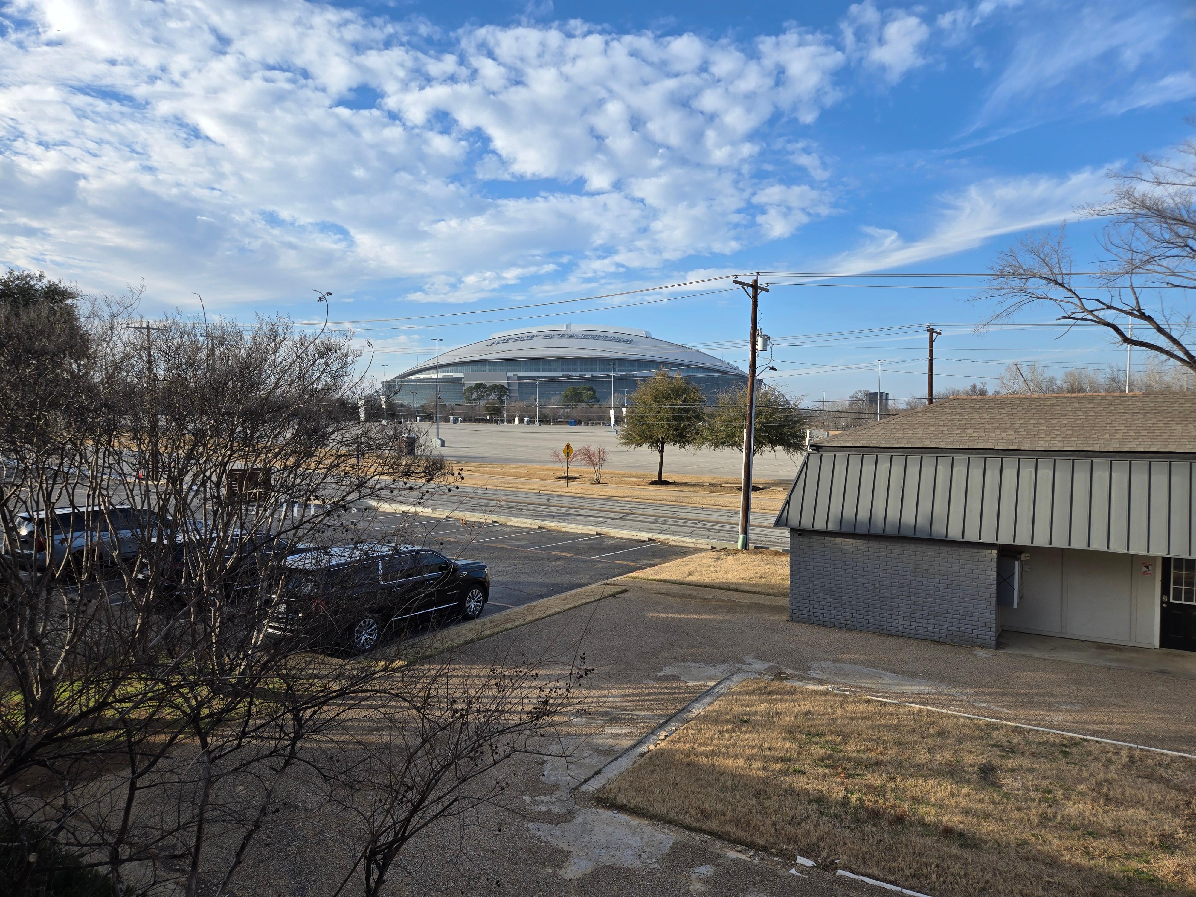 We were this close to AT&T stadium 
