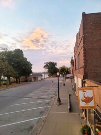 South from balcony
