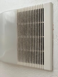 Bathroom vents should have been cleaned.