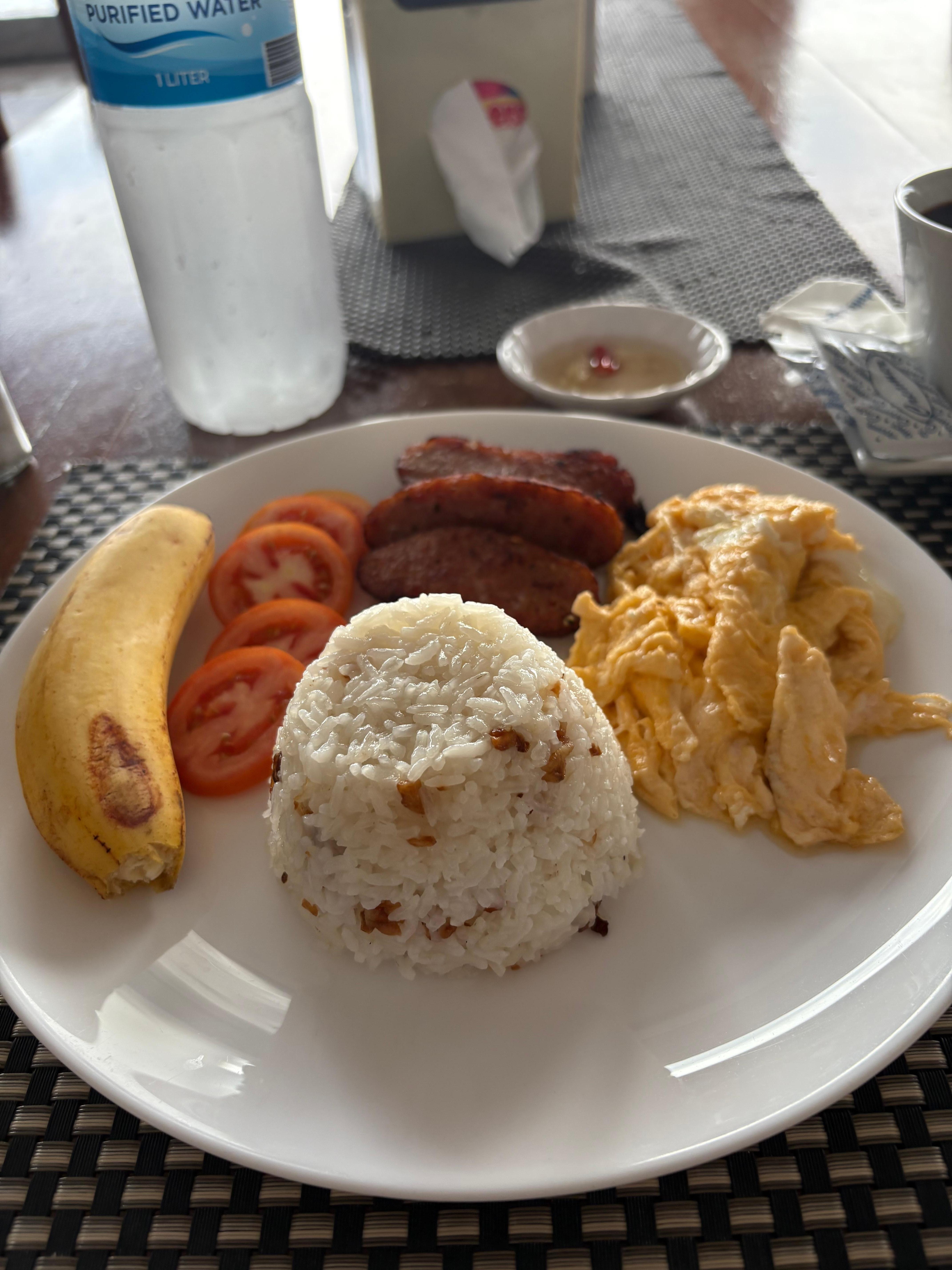 Excellent Filipino breakfast so delicious