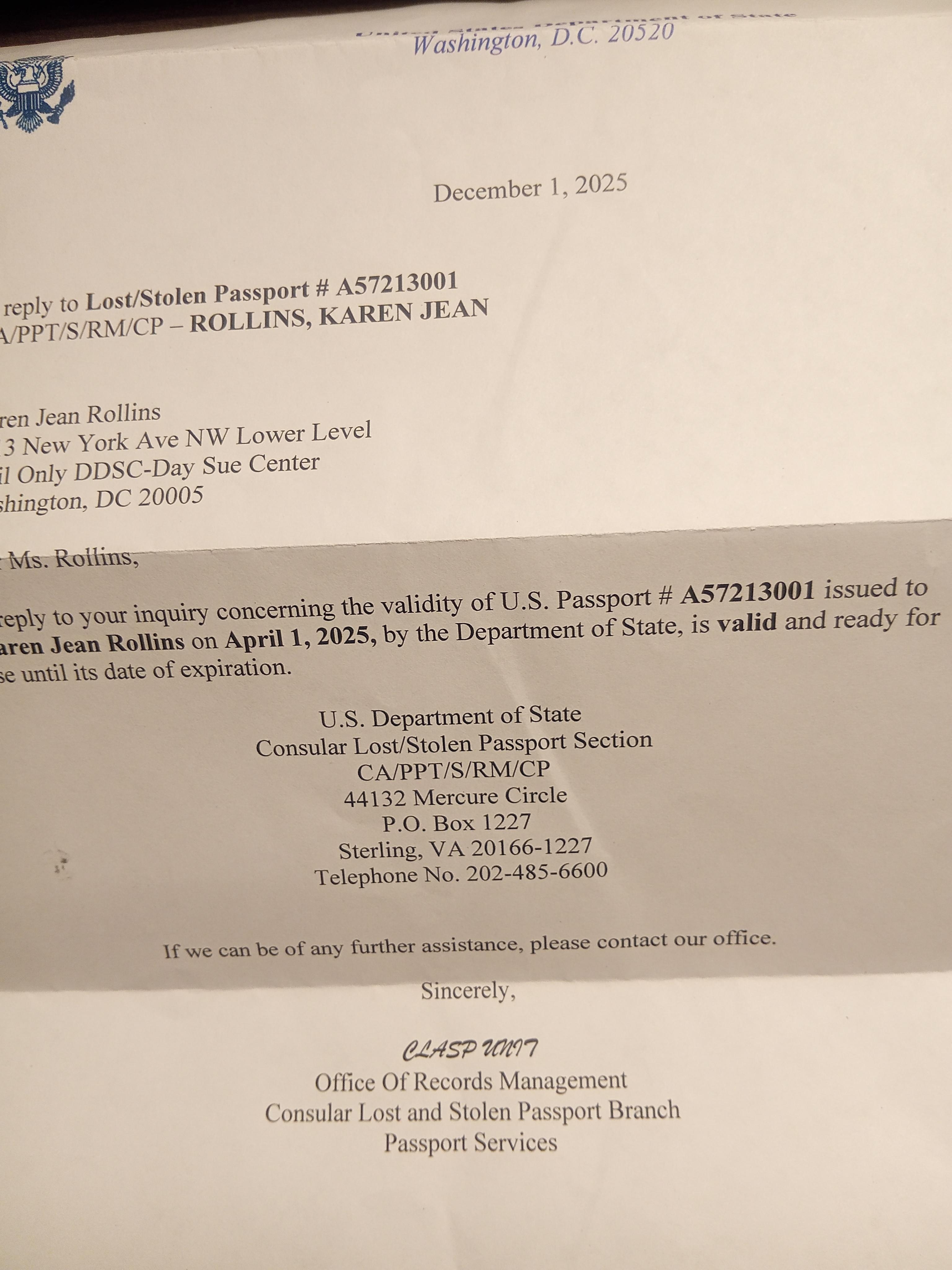 You can go now...do not share this with public.  Remove the letter of you have to, care to.