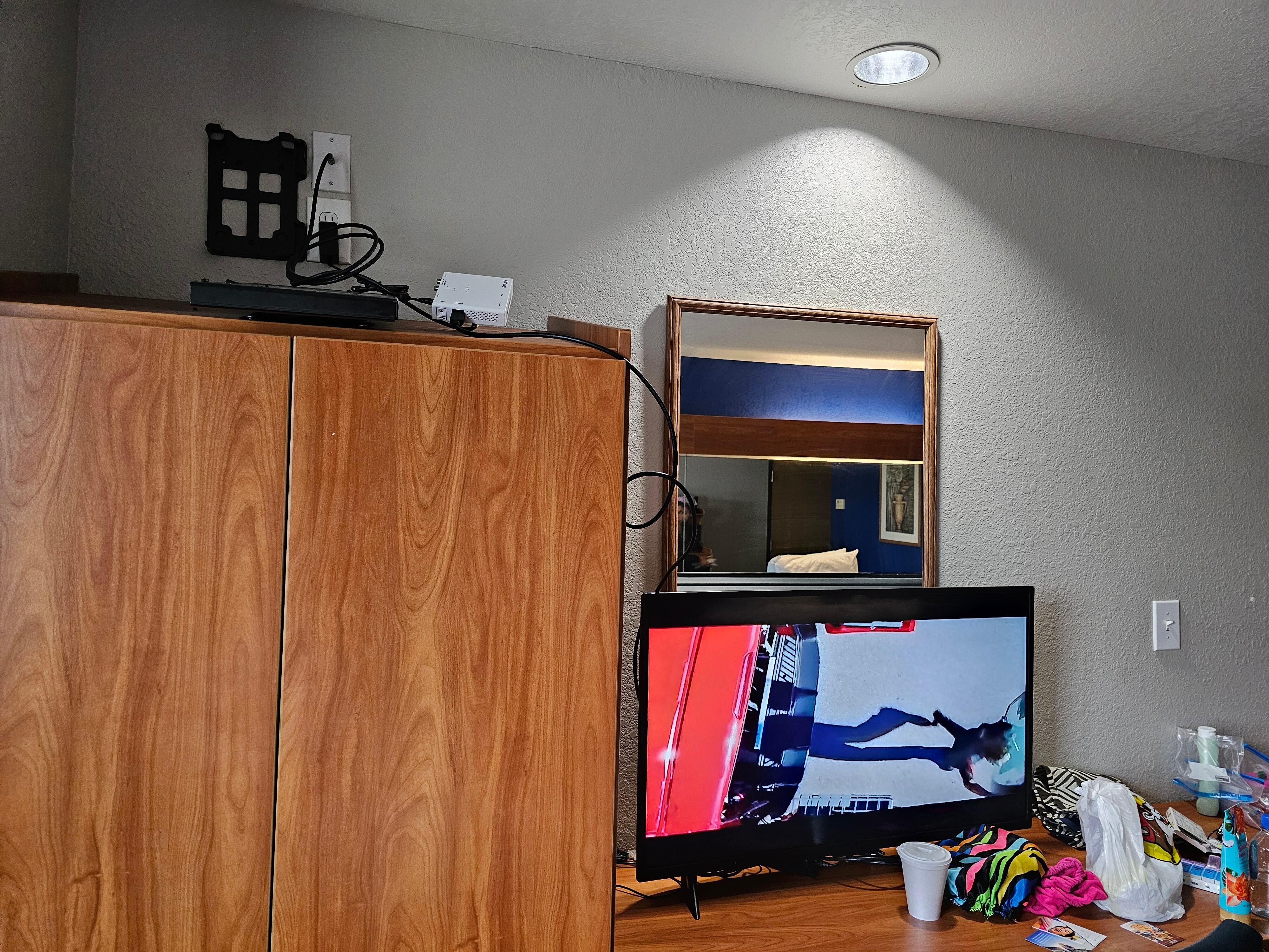 Exposed wires