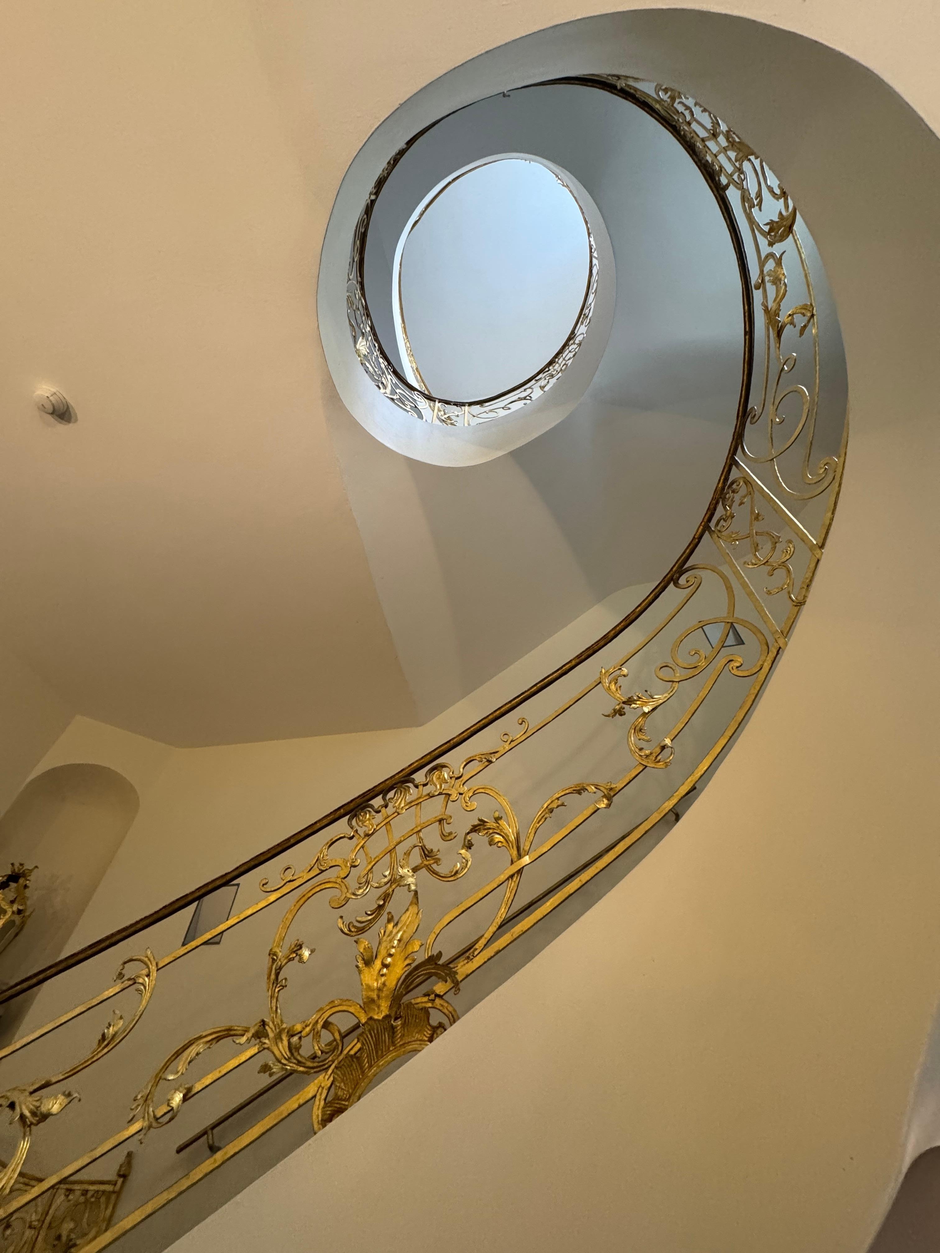 Interior old staircase