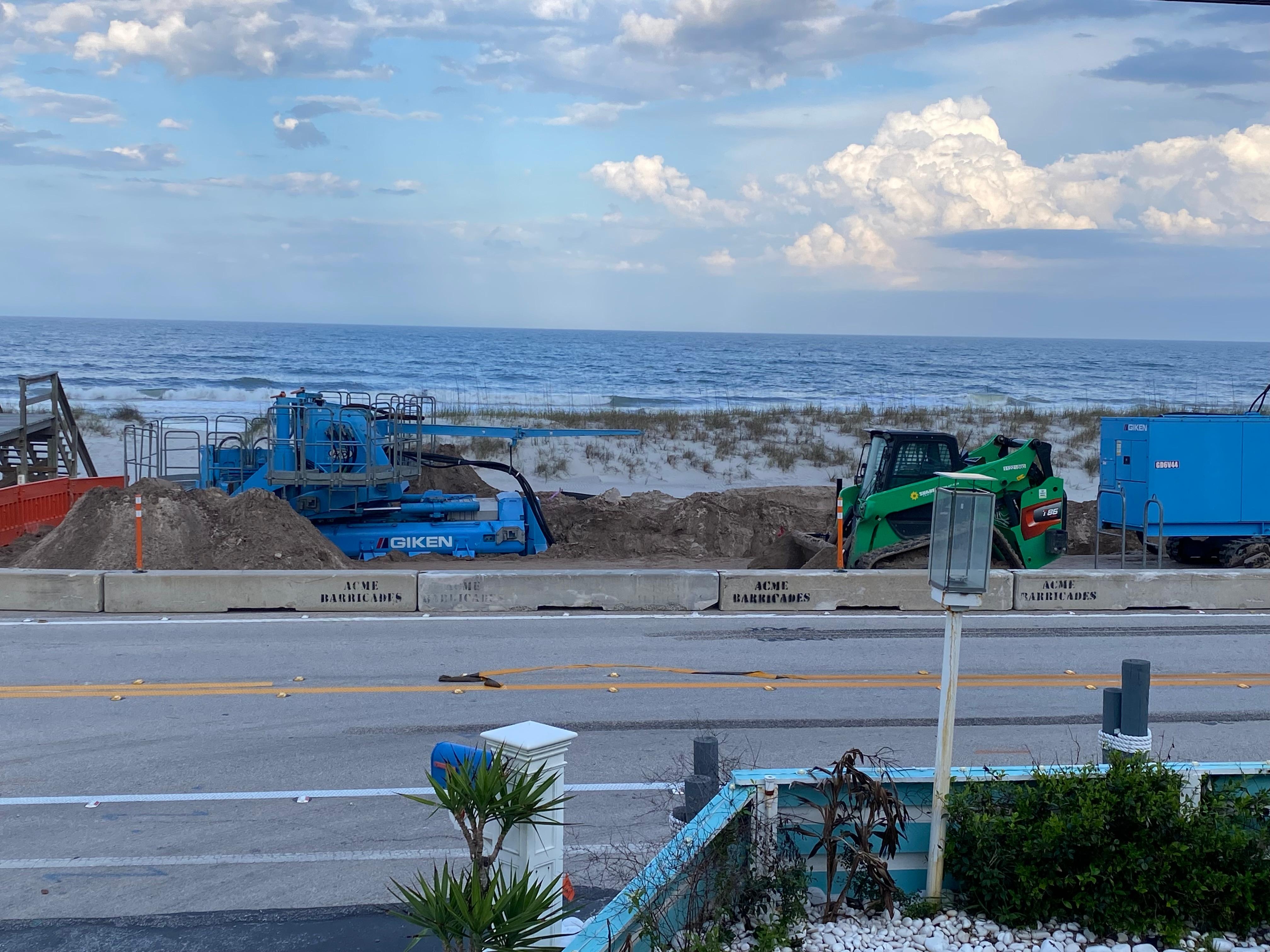 Most days no beach access