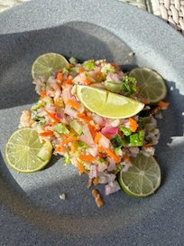 Ceviche, good.