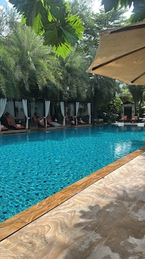 The pool with service..