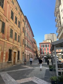 The plaza.