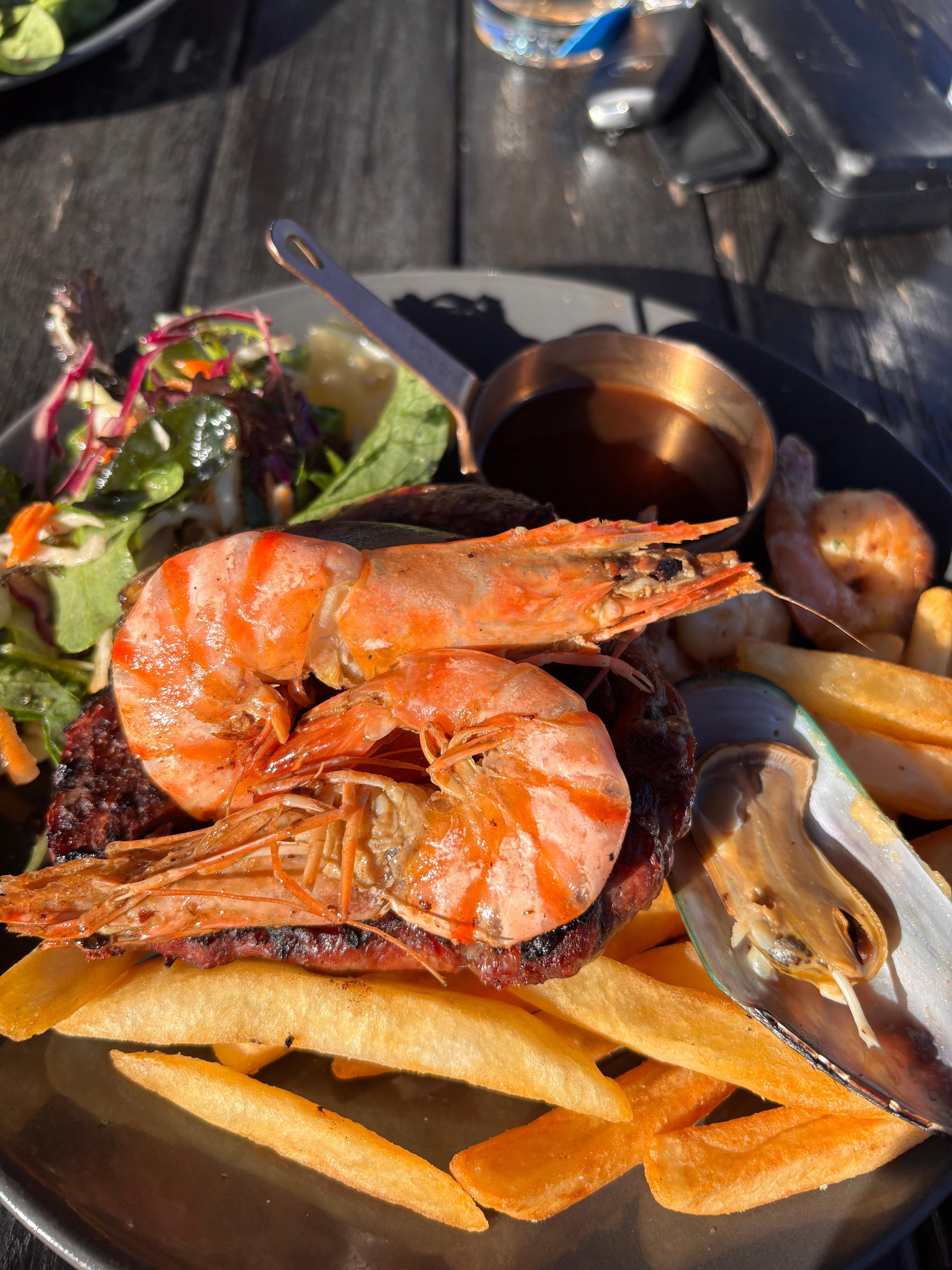 Delicious food just next door