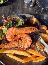 Delicious food just next door