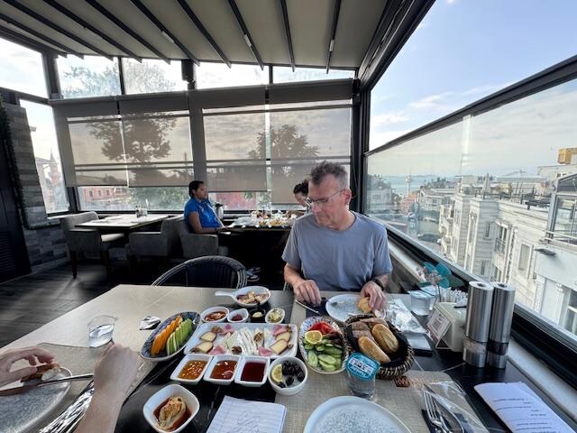 Nice breakfast.
