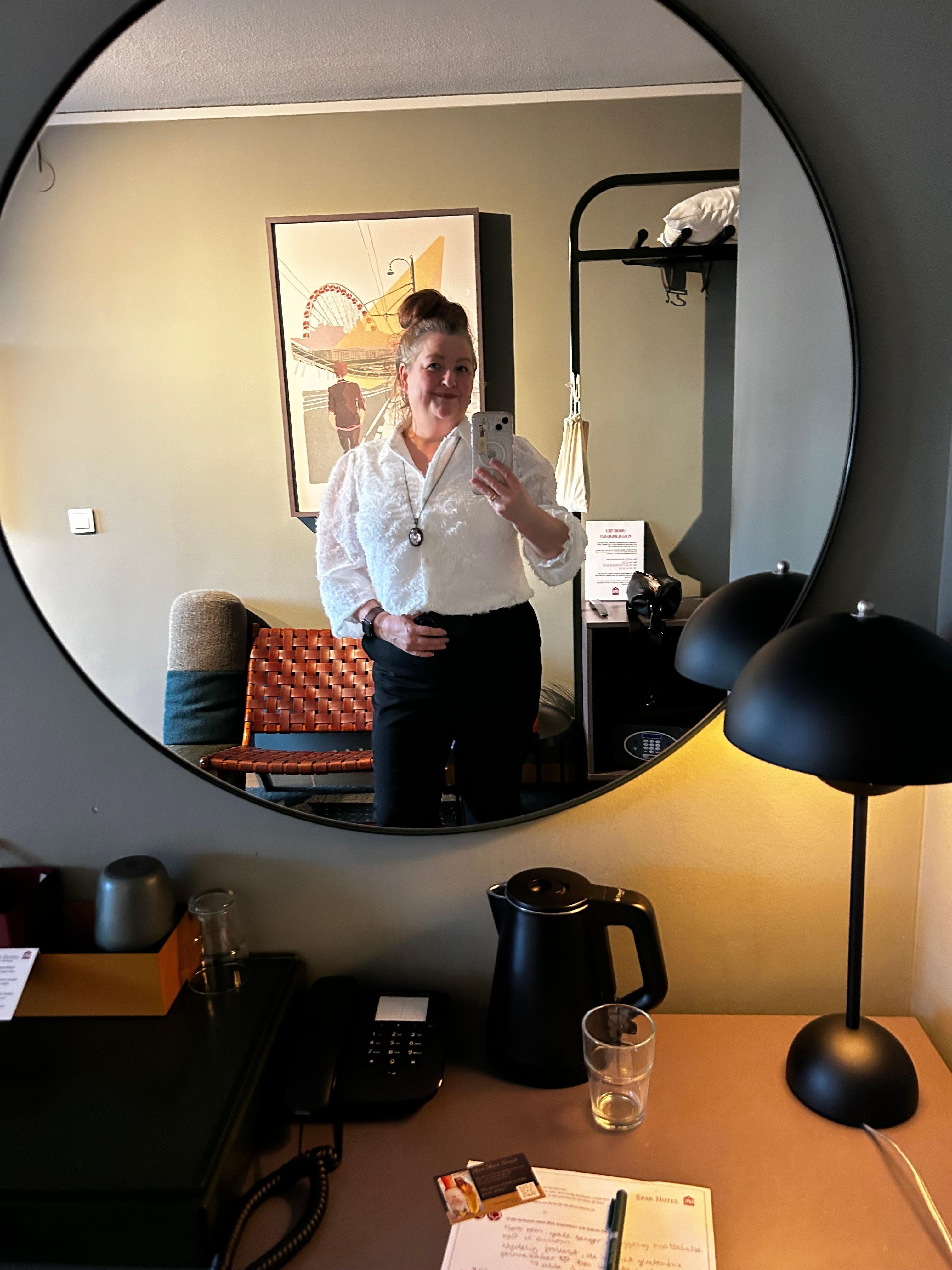 Fine detaljer på rommet. 