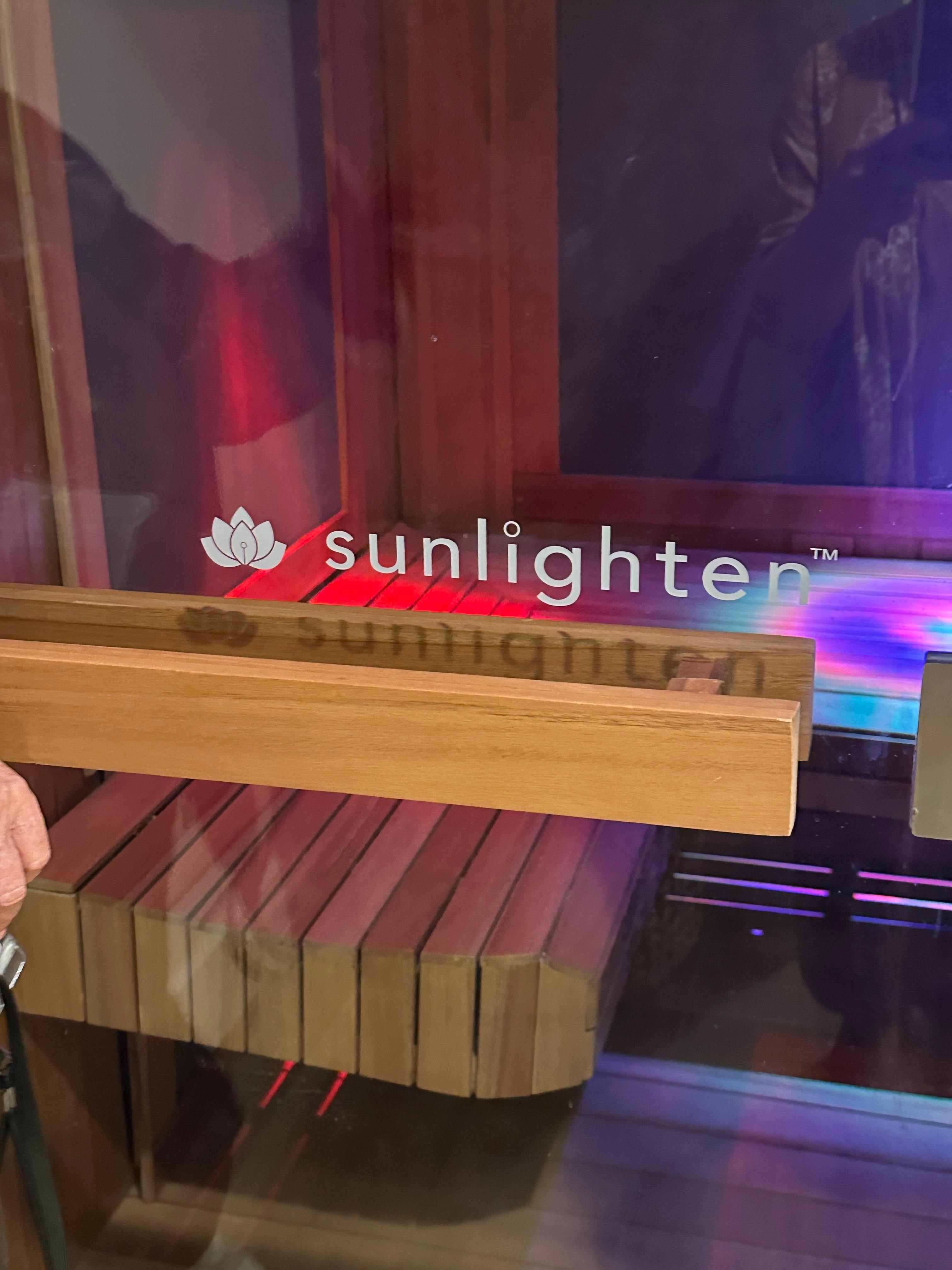 Sunlight sauna treatment is wonderfully therapeutic 