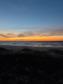 Sunrise from the balcony
