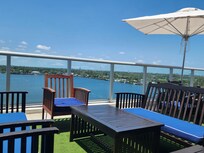 Rooftop view of the water way