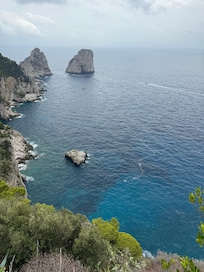 Scenic walking area