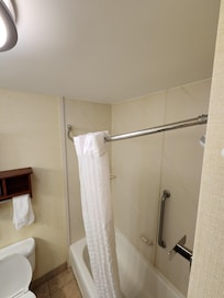 Curtain rod broken at both ends and will not stay level