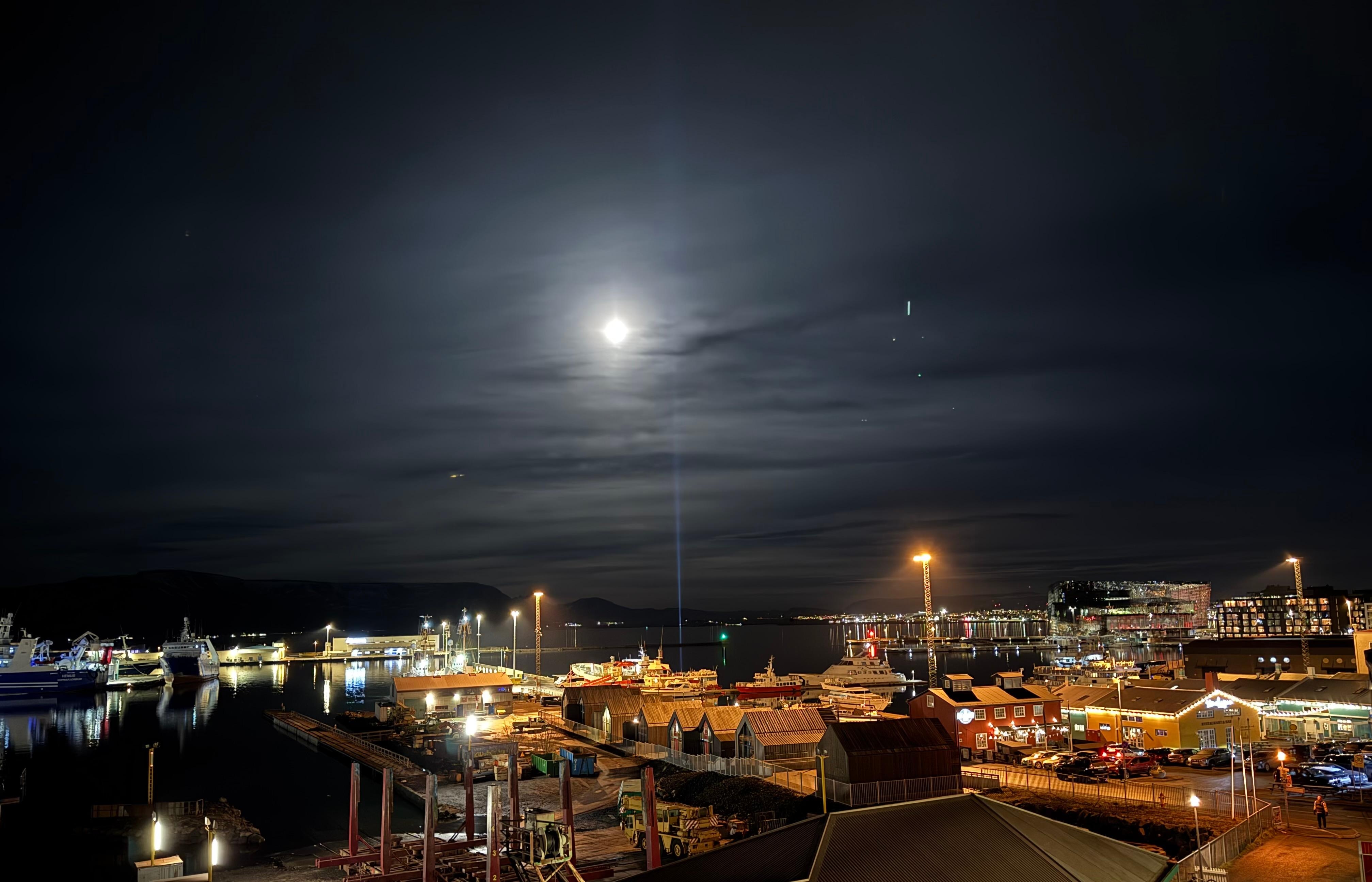 View from our balcony 