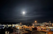 View from our balcony