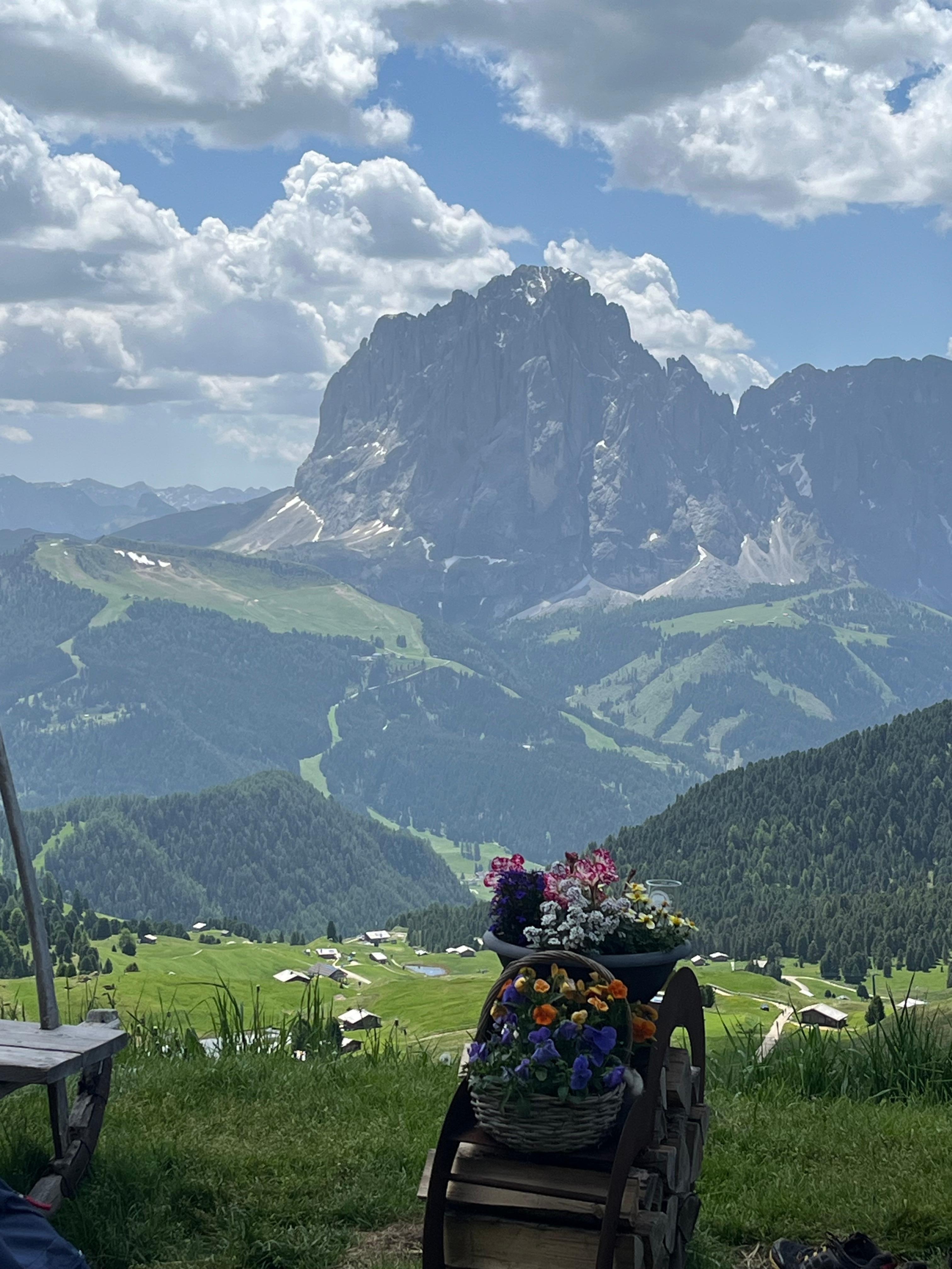 This is from a hike that’s easily accessible from the Hôtel’s location.