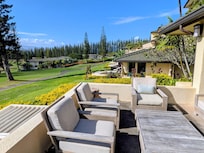 Cushions nice but need washing, some were moldy. But great view.