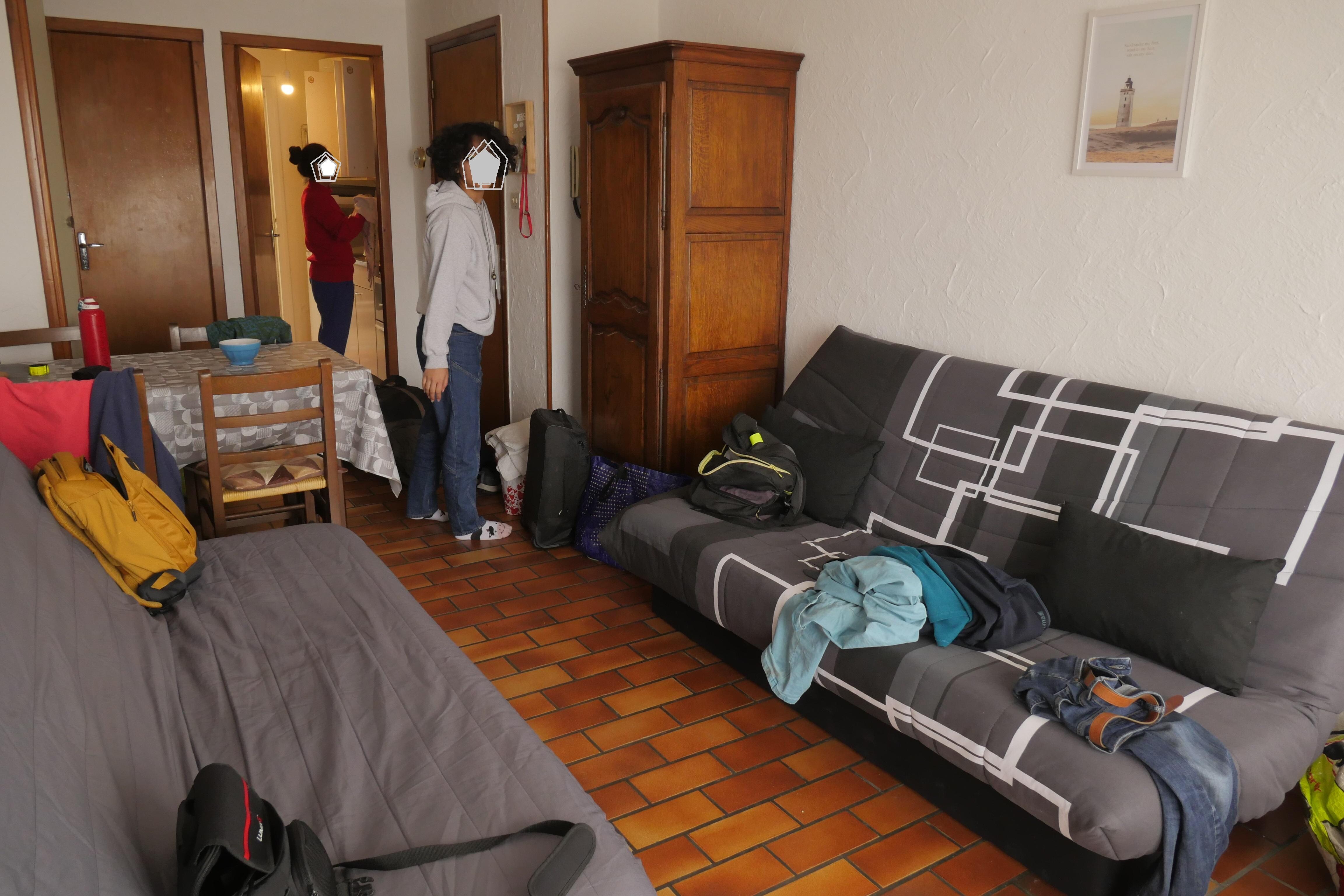 Le séjour.